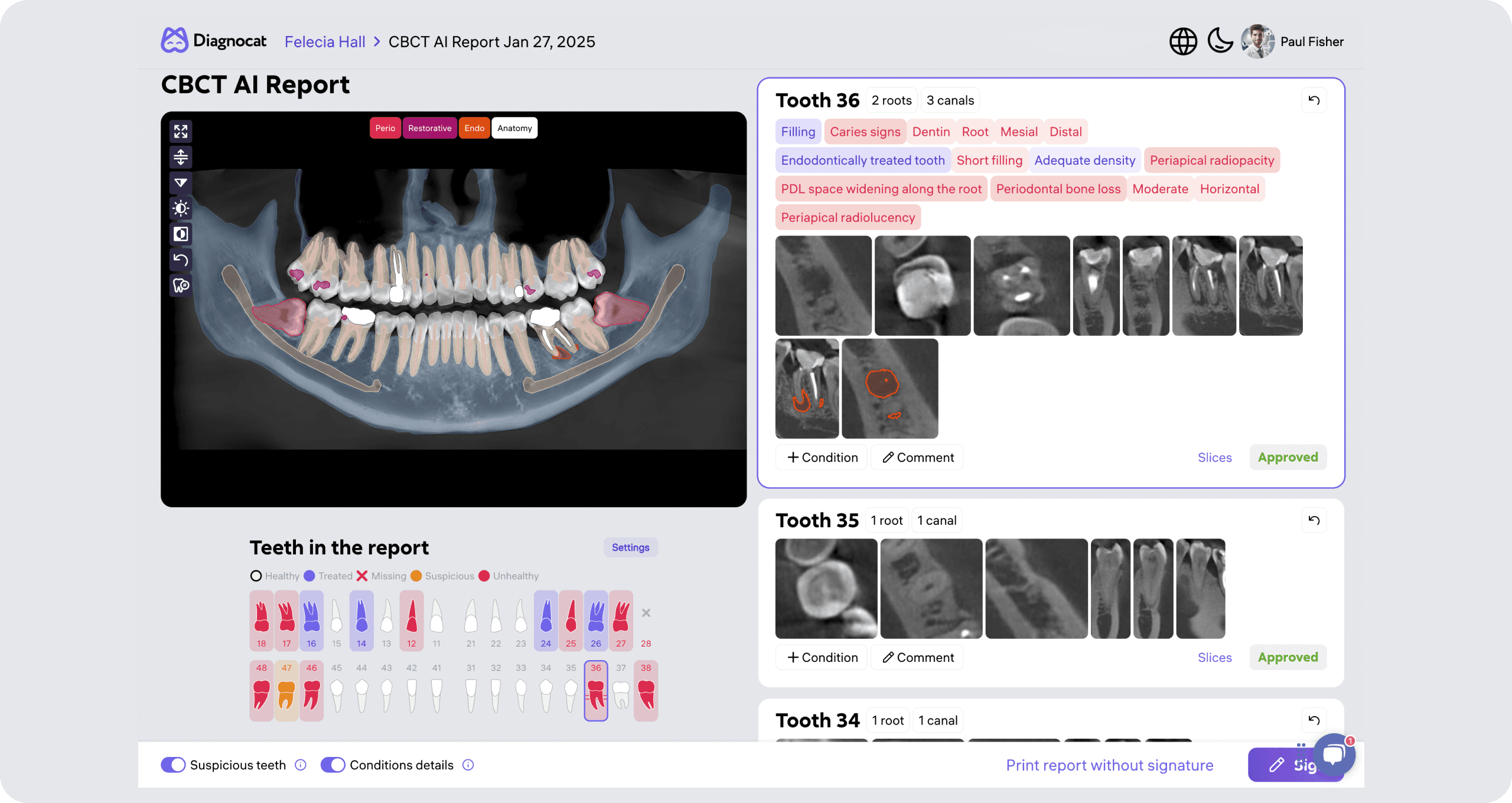 Radiological Report