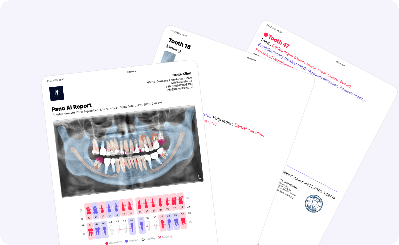 [object Object], make it easy to share clear visuals and clinical conclusions with patients right after consultations, boosting treatment acceptance by up to 23%*!