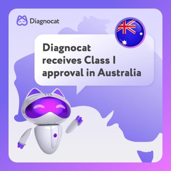Diagnocat receives Class I approval in Australia