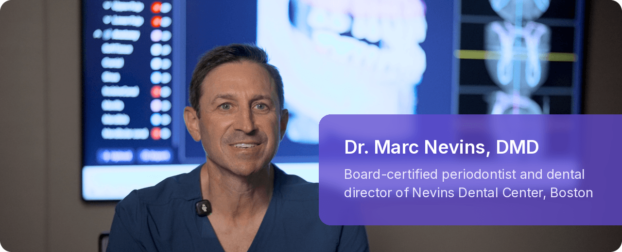 How a Boston Periodontist Uses AI Segmentation to Plan Surgery & Turn Patients Into Partners