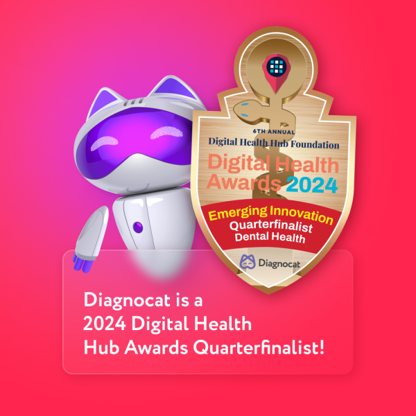 Diagnocat has been selected as a Quarterfinalist for the 2024 Digital Health Hub Foundation Awards