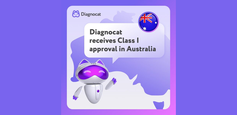 Diagnocat receives Class I approval in Australia
