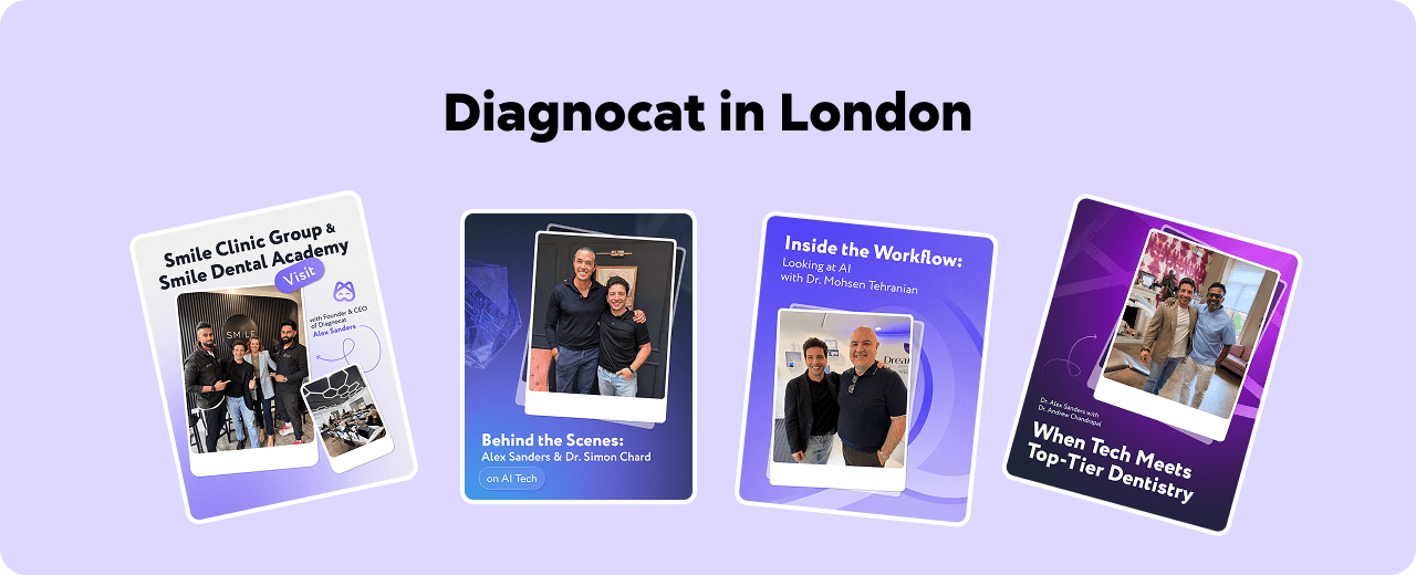 Diagnocat in London: Connecting with the Voices Shaping Modern Dentistry