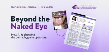 Dr. Alex Sanders Featured in CDHA’s Oh Canada! Magazine